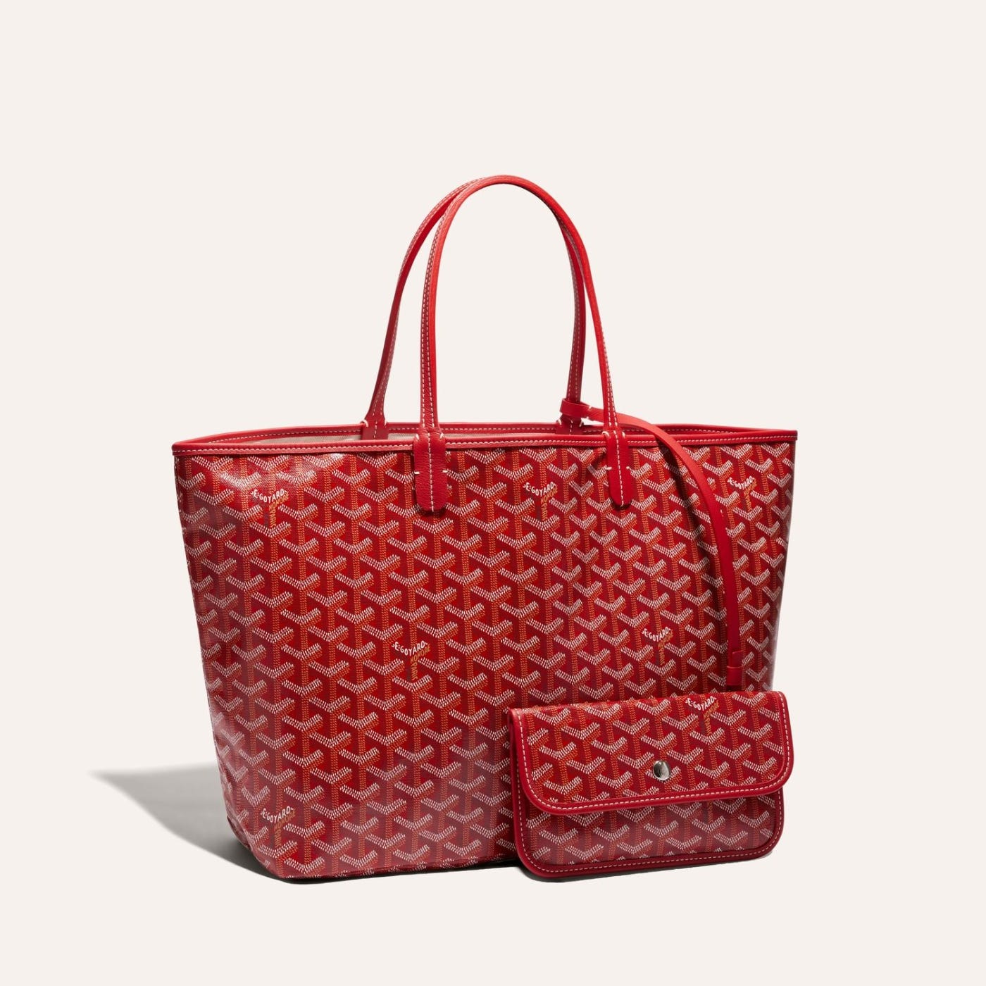 Goyard Saint Louis PM Tote Bag Red - Image 1